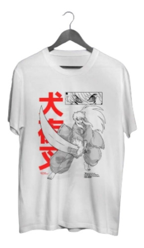 Remera Sublimada Inuyasha Dog Demon Gastovic Anime Store