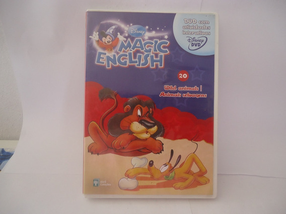 Dvd Magic English Vol. 20 ( Wild Animals /animais Selvagem ) | MercadoLivre