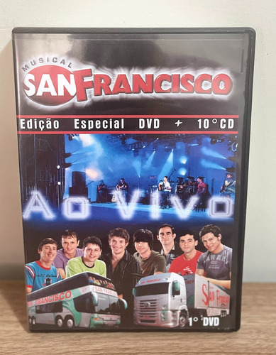 Dvd + Cd - San Francisco - 1º Dvd E 10º Cd