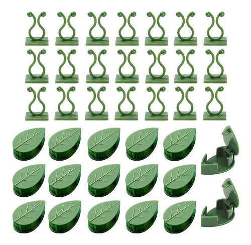 100 Clips Para Plantas Trepadoras, Resistentes Y Autoadhesiv