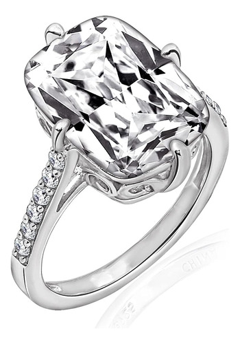 Collection Platinum Plated Silver Celebrity Kim Engagement M