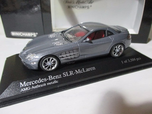 Diecast Mercedes Benz 2003 - Slr Mclaren - Minichamps - 1:43