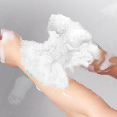 Esponja De Baño 2 En 1 Con Mango De Cuerda