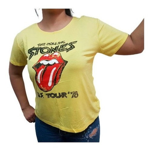 Remeron Rolling Stone Para Dama. Talle Amplio