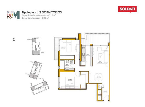 Departamento De 3 Ambientes En Montevideo