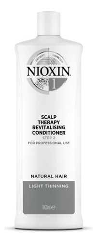 Nioxin Cleanser 1 1000ml Shampoo Para Crecimiento De Cabello