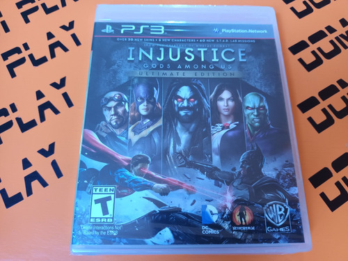 Injustice Ps3 Sellado Nuevo Físico Envíos Dom Play