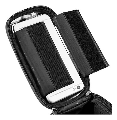 Bolso Para Celular P/bicicleta Táctil Imperm. 200x125x82mm