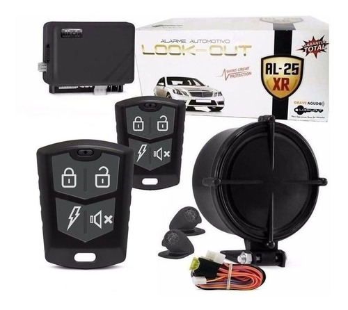 Alarme Automotivo Universal Carro Anti Assalto Look Al-25