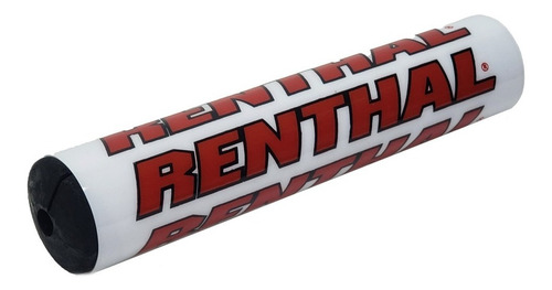 Pad Renthal Color Blanco Letras Rojas Honda Tornado Xr250