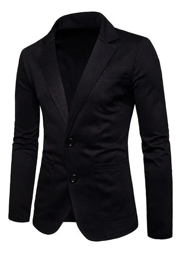 Chaquetas Estilo Blazer De Punto Casual Para Hombre, Estilo