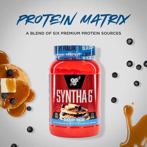 Bsn Syntha-6®, Mezcla Para Bebidas Con Proteína En Polvo, To
