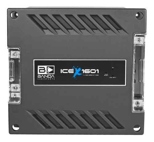 Módulo Amplificador Banda Ice X 1601 1 Ohm 1600 Rms 1 Canal