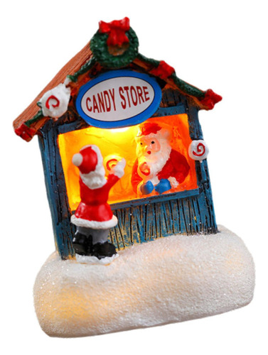 De Tienda De Dulces Brillante, Decoración Navideña De Mesa