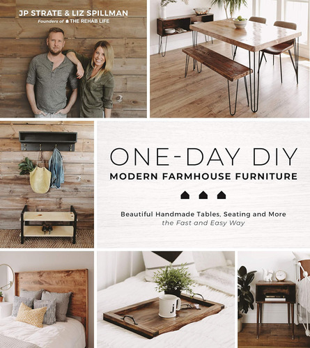 Libro: One-day Diy: Modern Farmhouse Furniture: Beautiful