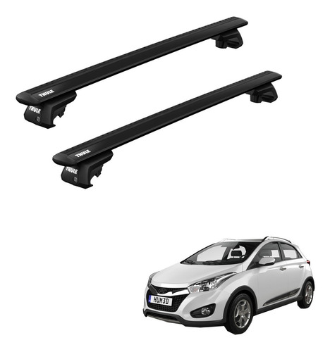 Rack Bagageiro Thule Evo Hyundai Hb20x Hatch 2013 Á 2018