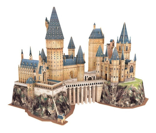 Imagen 3 de 5 de Puzzle 3d Harry Potter | Castillo De Hogwarts