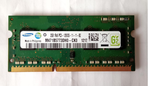 Ram Ddr3 2gb Sodimm 1600mhz Samsung P Notebook O Minipc