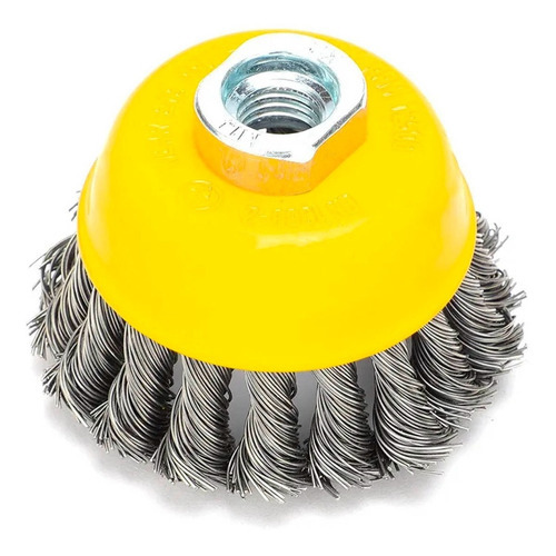 Imagen 6 de 7 de Set 5 Cepillos Para Amoladora Kit Madera Metal Barovo