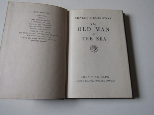 The Old Man The Sea Ernest Hemingway