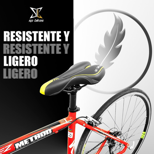 Imagen 8 de 8 de Asiento Para Bicicleta Mtb Prostatico Gel Visible Vzr