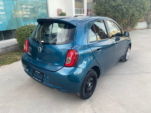 Imagen 5 de 15 de Nissan March Sense Tm2016 Azul