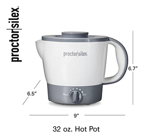 Proctor Silex 32oz Olla Eléctrica De Temperatura Ajustable P