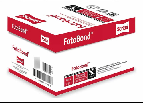 Caja De Hojas Scribe Fotobond