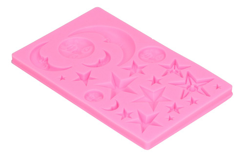 Pastel De Chocolate Diy De Silicona Con Forma De Cara De Lun