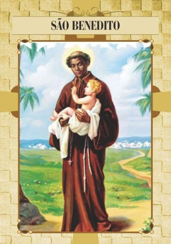 Santinho De São Benedito - Milheiro De Promessa E Oração