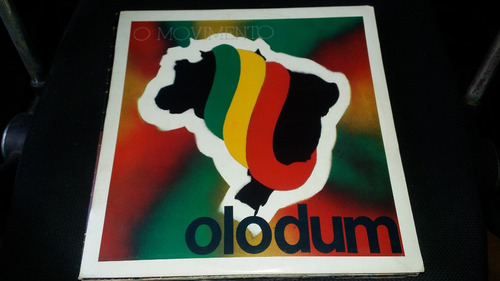 Lp Vinil Olodum - O Movimento Com Encarte.