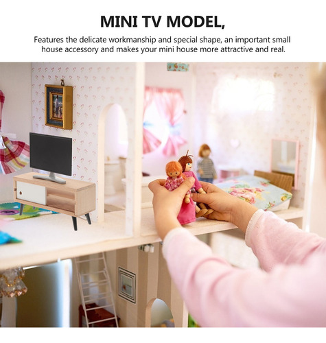 1 Juego De Modelos De Televisión Creative Decor, Modelo De E