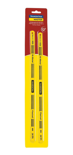 Conjunto Hojas Láminas 315mm Para Arco De Sierra Tramontina