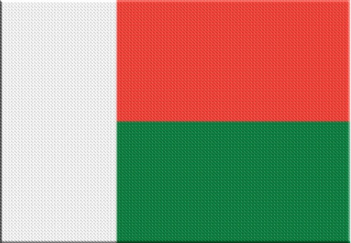 Parche Termoadhesivo Bandera Madagascar