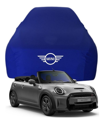 Capa De Tecido Com Logo Mini Cooper S Cabrio Automotiva