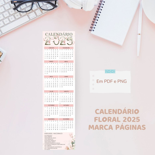Arquivo Digital Calendário De Mesa 2025