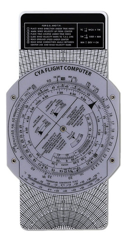 Regla De Deslizamiento Circular Del Plotter De Aviación Con