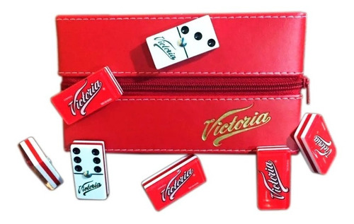 Dominó Victoria Estuche Cierre Y Cubilete Victoria
