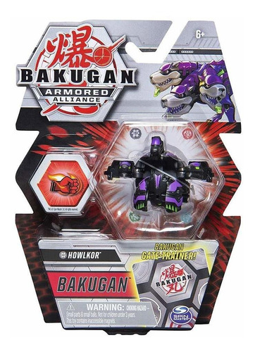 Bakugan Armored Alliance Core Figura Coleccionable De Howlko