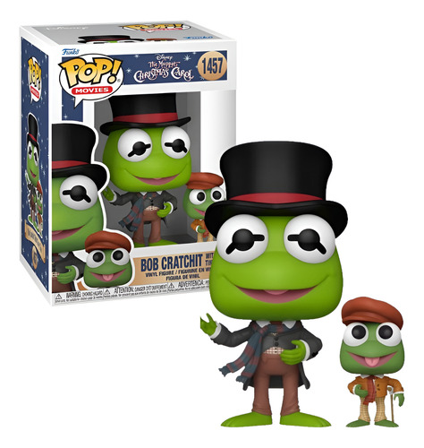 Bob Cratchit Con Tiny Tim #1457 Los Muppets Funko Pop! Retro