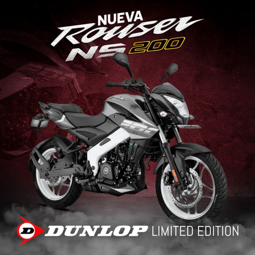 Imagen 1 de 15 de Moto Bajaj Rouser Ns 200 New Dunlop 0km 2022 Urquiza Motos