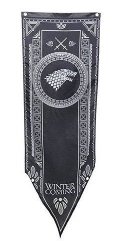 Juego De Tronos Stark Torneo Casa Banner 19 X 60 En