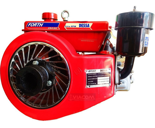 Motor Diesel 55 Hp Forth De55a 4 Tempos Horizontal