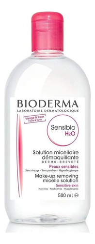 Bioderma sensibio h2o calmante água micelar demaquilante 500ml