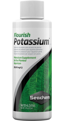 Potasio Flourish Potassium Seachem 100ml Plantas Acuaticas