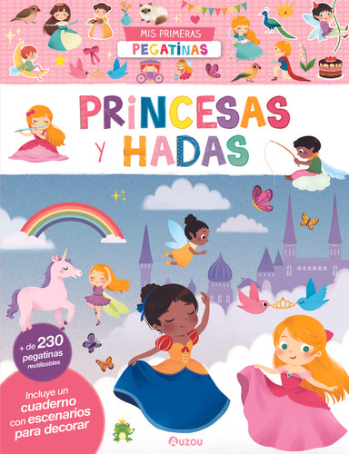 Libro Mi Primer Libro De Pegatinas, Princesas Y Hadas - D...