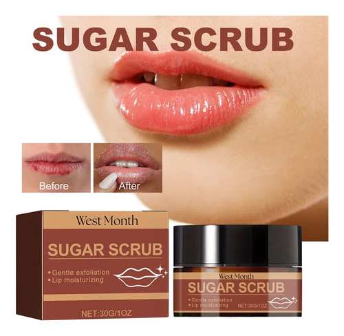 El Exfoliante Blanqueador De Brillo Labial Reduce La Pigment