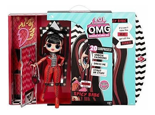 Muñeca Lol Surprise Omg Spicy Babe Fashion Doll - Juego De 