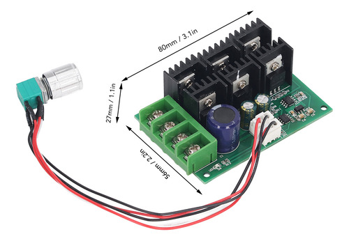 Módulo De Control De Velocidad Pwm Motor Governor Motor De A
