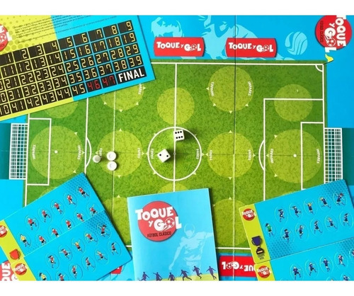 Juego Mesa Fútbol Toque Y Gol Estrategia Ética Deportiva +6